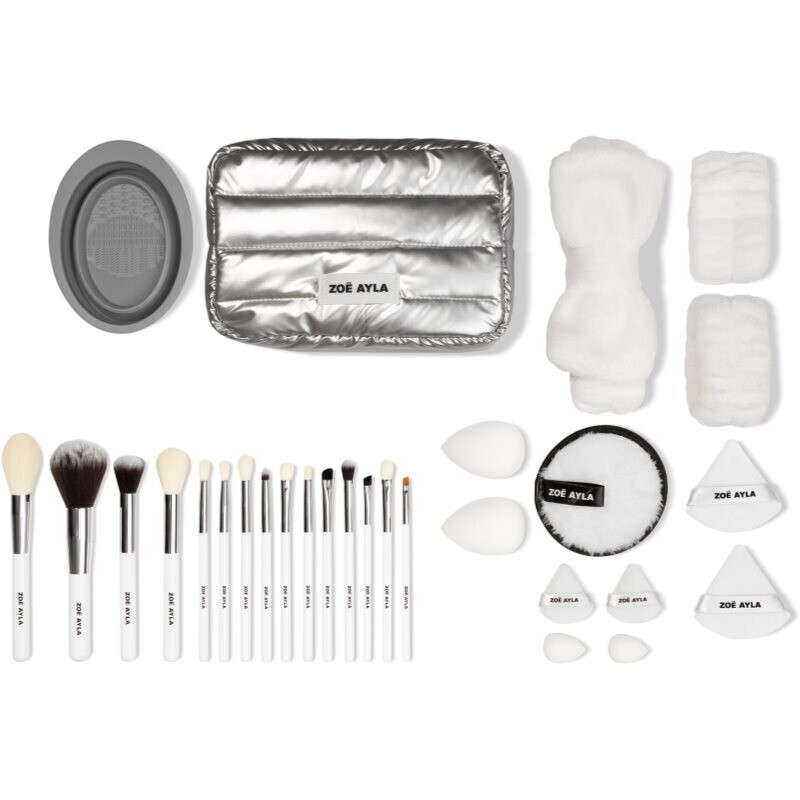 Zoë Ayla Mega Brush Set set for the face