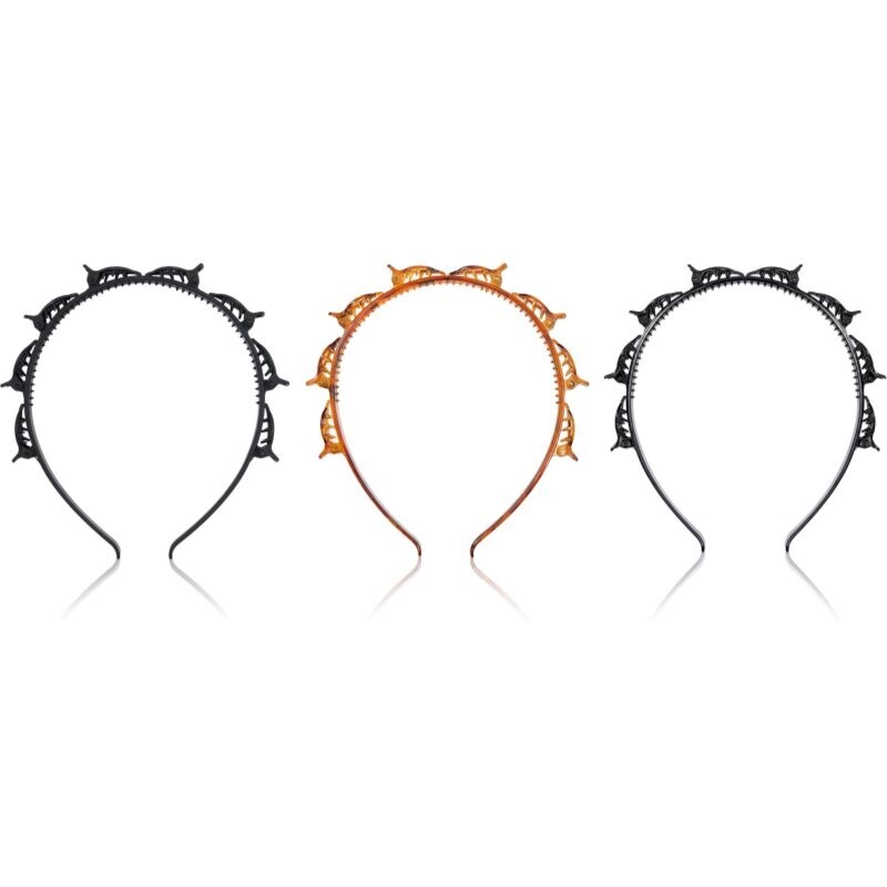 Brushworks Butterfly Clip Headbands headband 3 pc