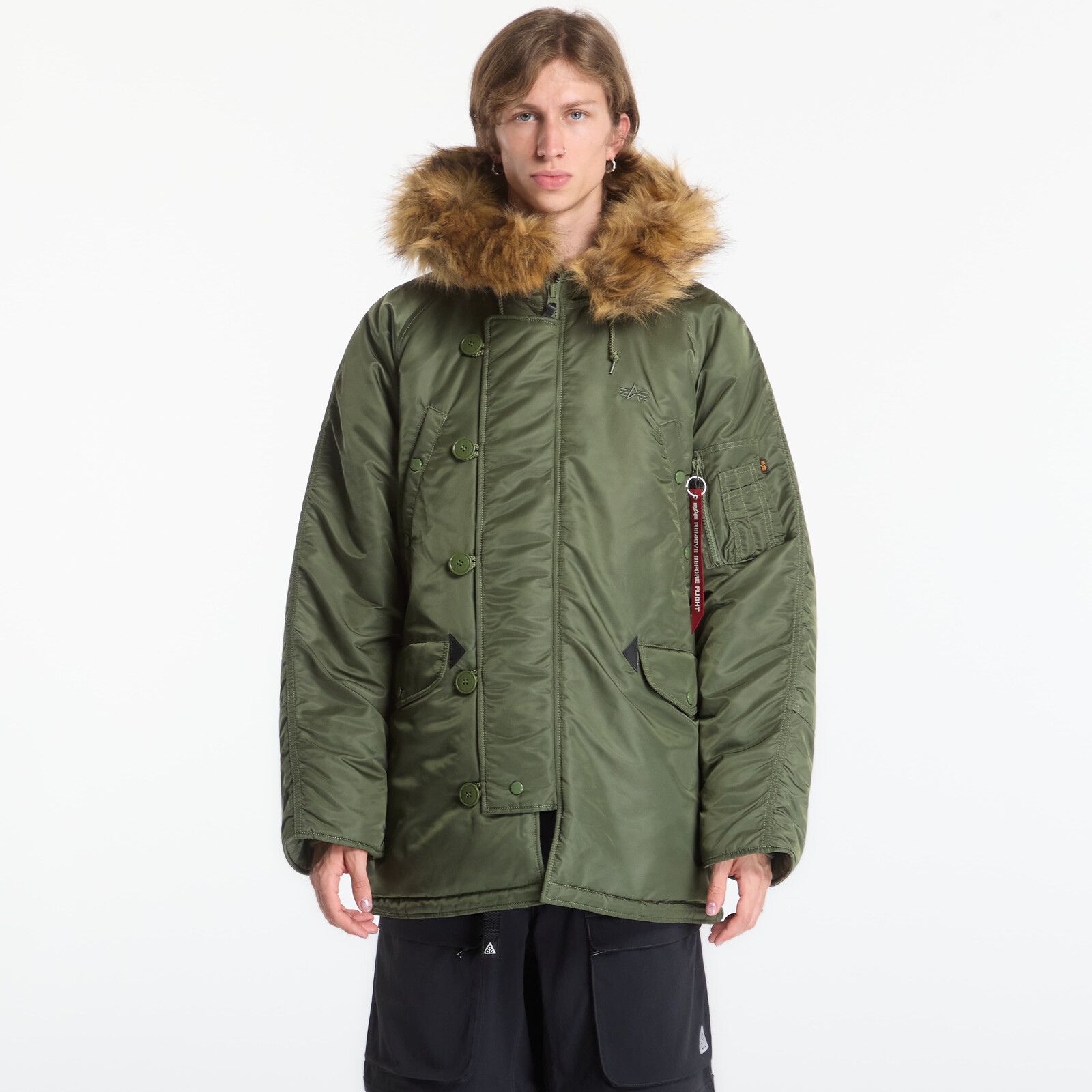 Jacket Alpha Industries N-3B Heritage Sage-Green M