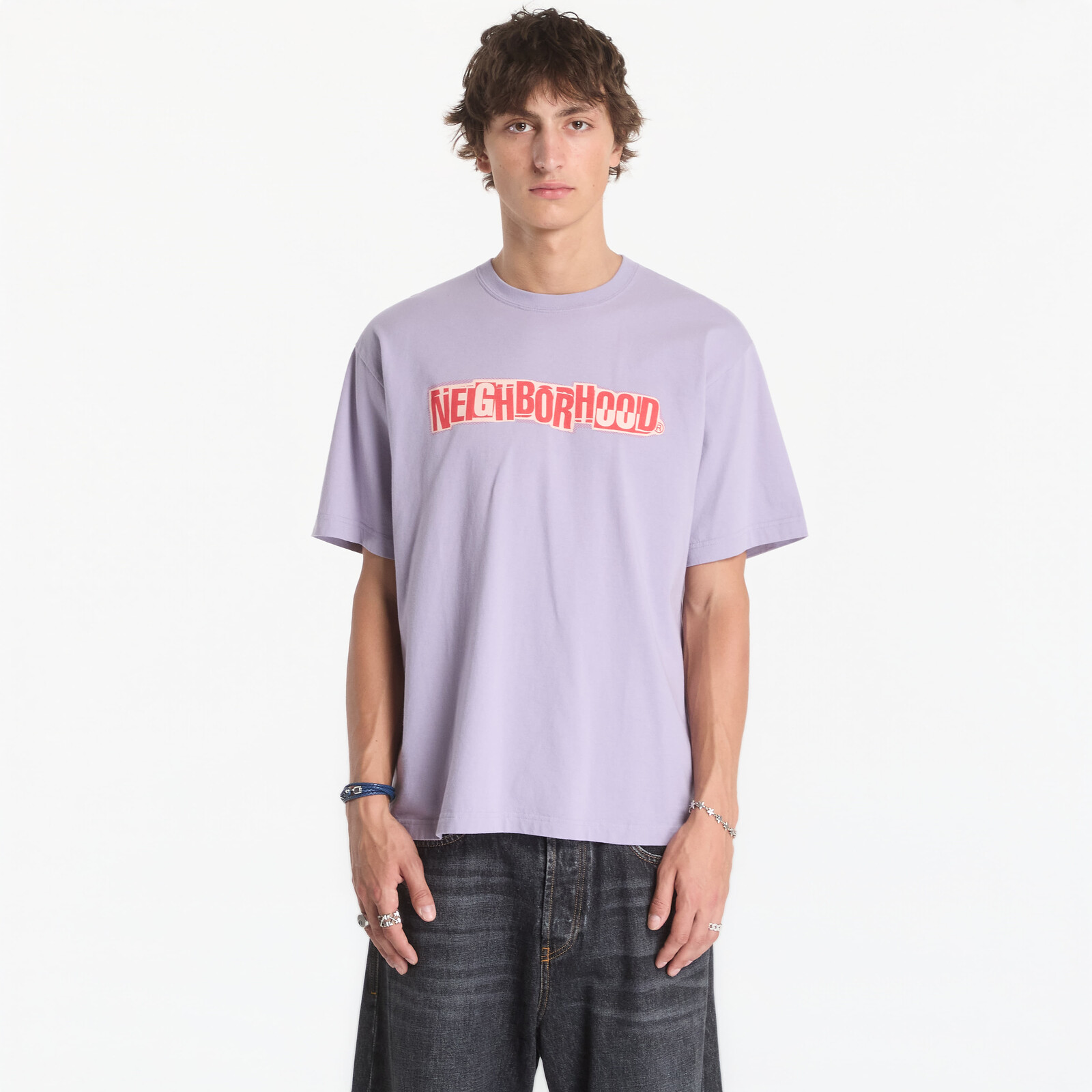 T-shirt NEIGHBORHOOD Nh . Tee Ss-15 Purple S
