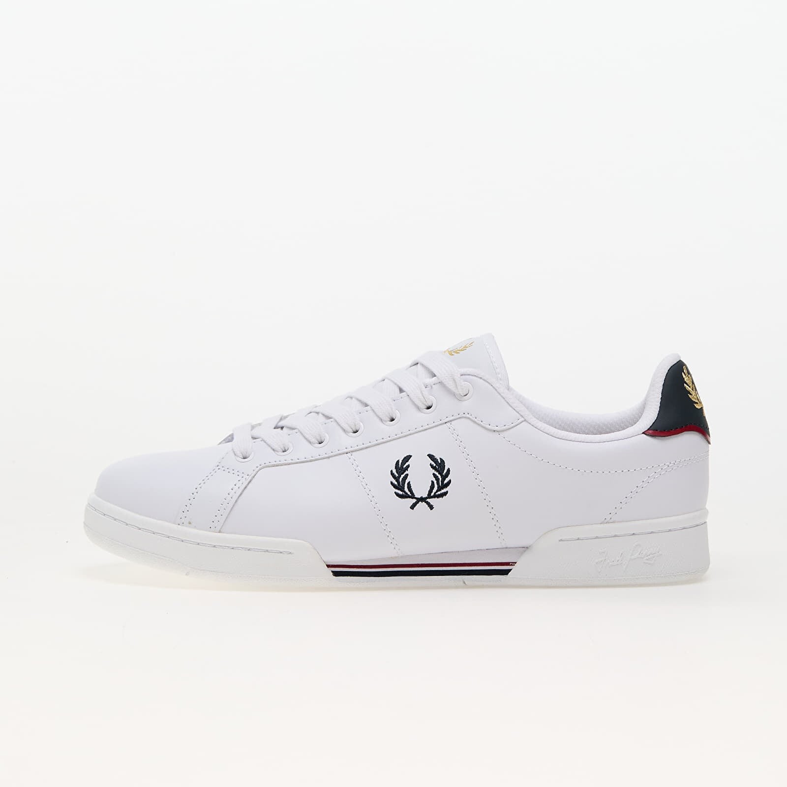 Sneakers FRED PERRY B722 Leather White/ Navy UK 8