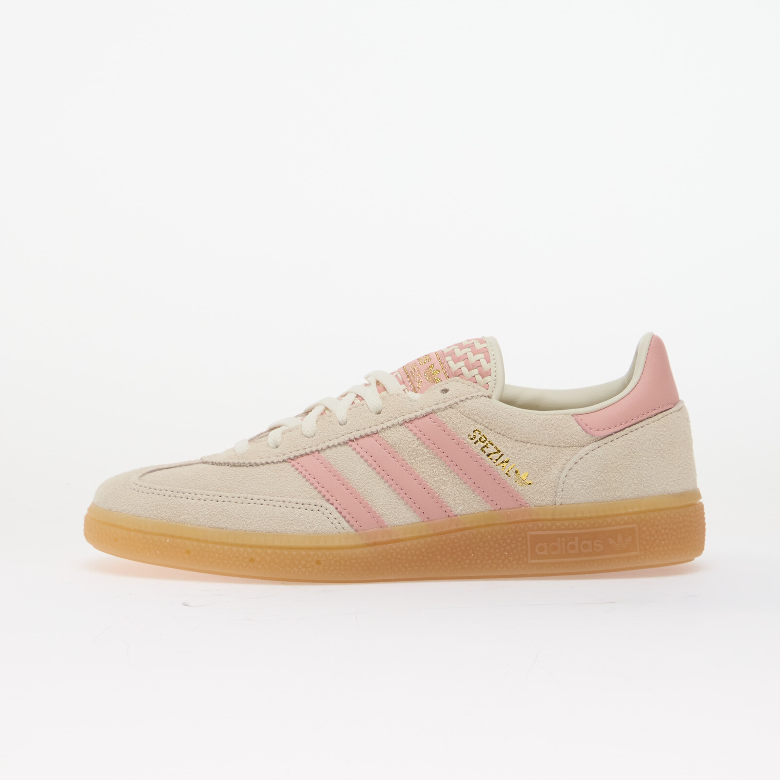 Sneakers adidas Handball Spezial Off White/ Wonder Mauve/ Gold Met. UK 3