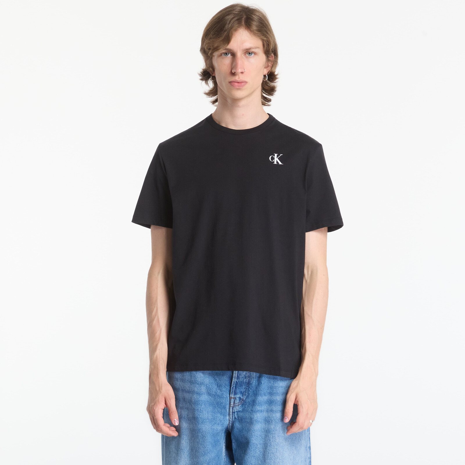 T-shirt Calvin Klein Jeans Ss 30s Eu Calvin Kle Black XL