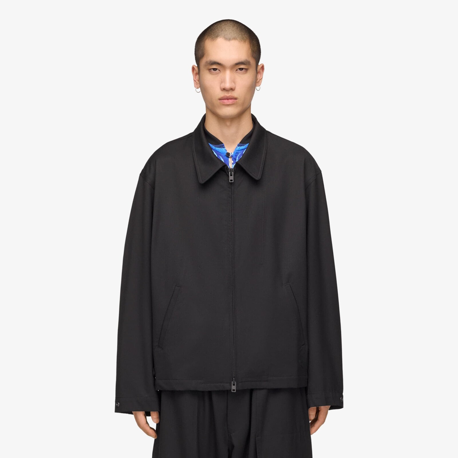 Jacket Y-3 Wool Tailored Blouson Black L
