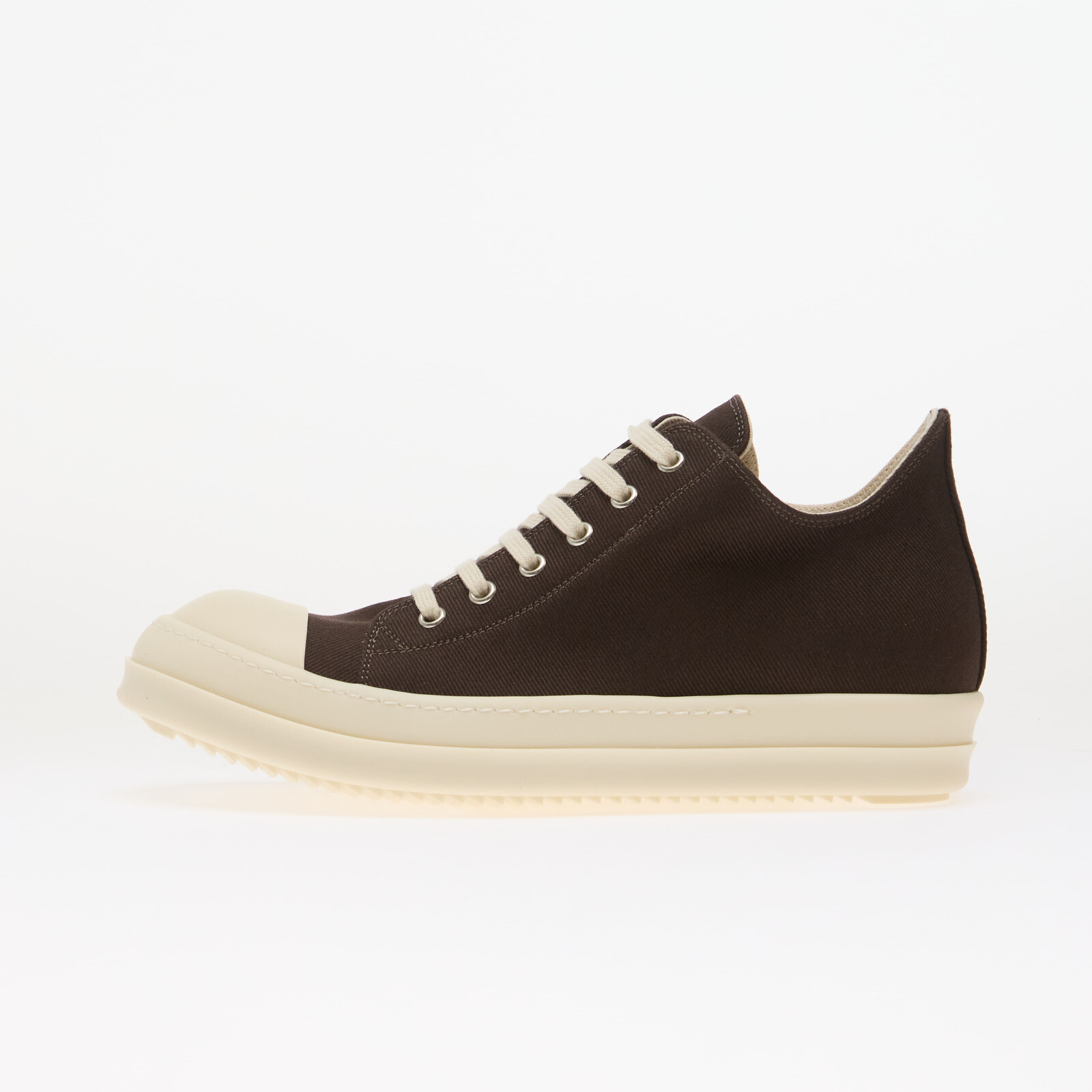 Sneakers Rick Owens DRKSHDW Denim Shoes - Low Sneaks Dark Dust/ Milk/ Milk UK 11