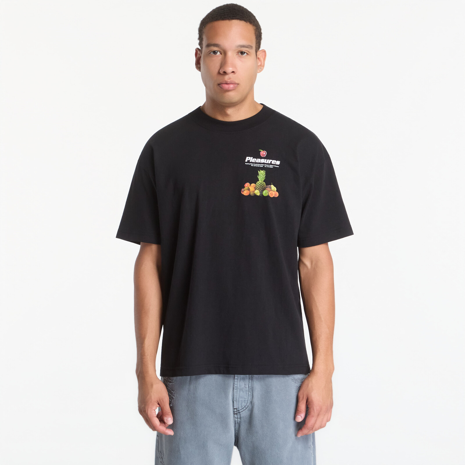 T-shirt PLEASURES Delivery T-Shirt Black S