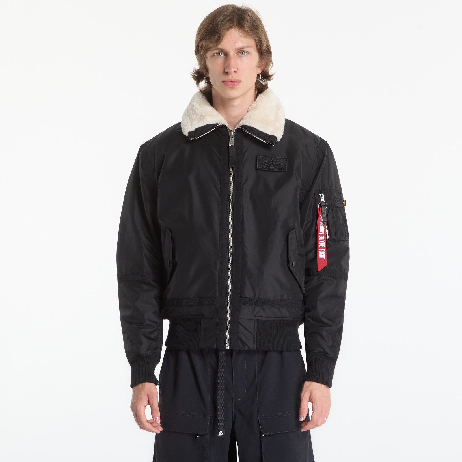 Parka Alpha Industries B-15 III TT Two Tone Black/ Beige M