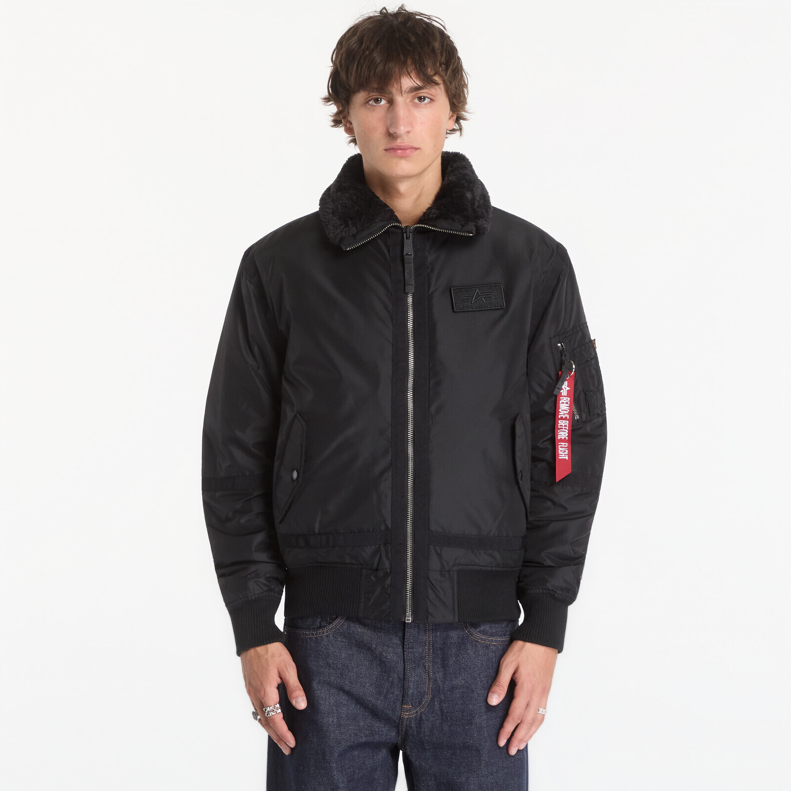 Bomber Alpha Industries B-15 III TT Two Tone Black XL