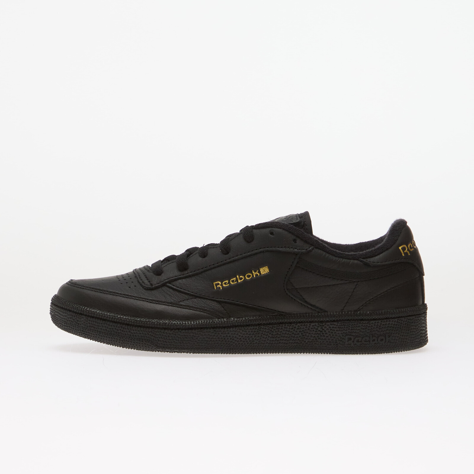 Sneakers Reebok Club C 85 Black/ Almostblack/ Gold UK 8.5