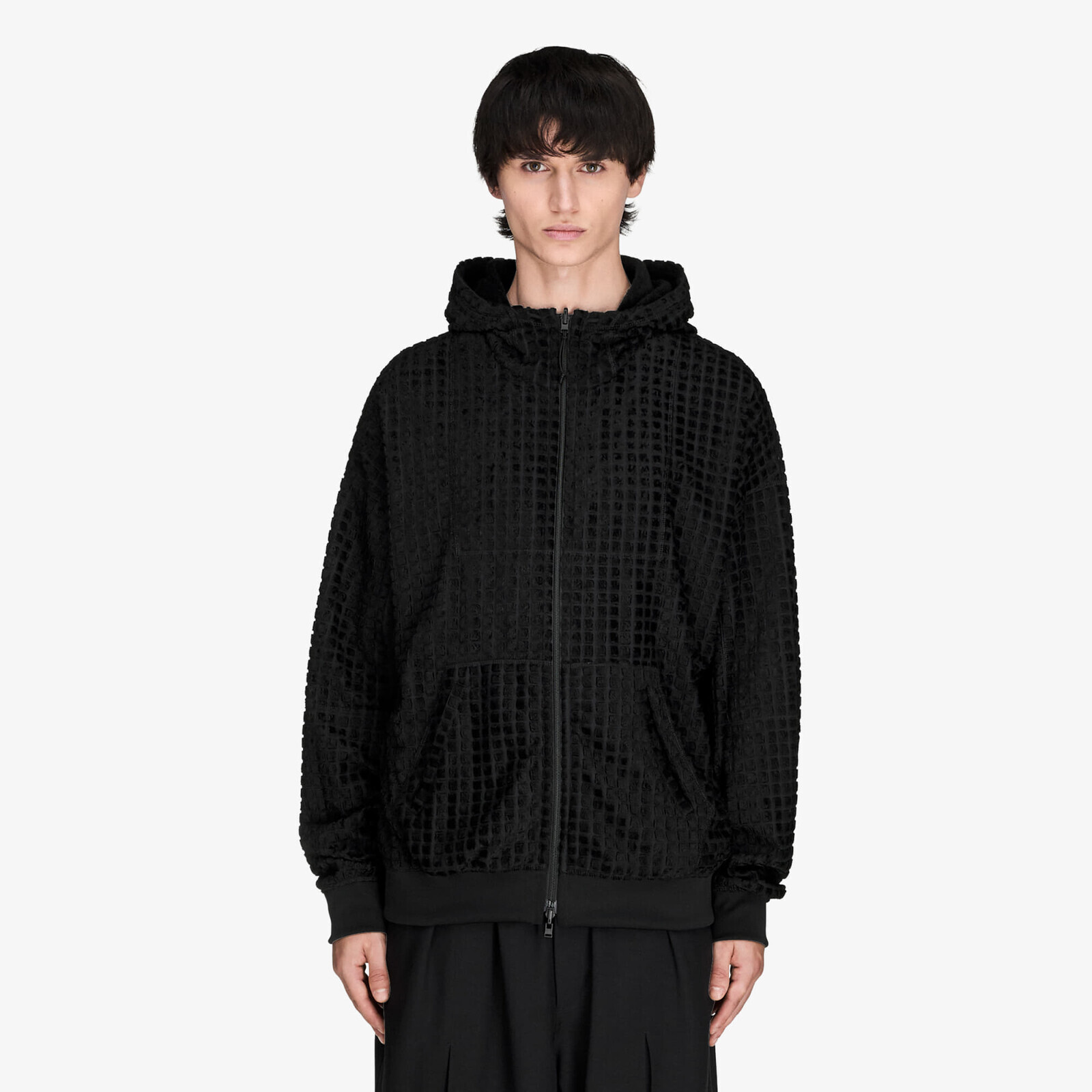 Sweatshirt Y-3 Reversible Hooded Track Jacket Black S