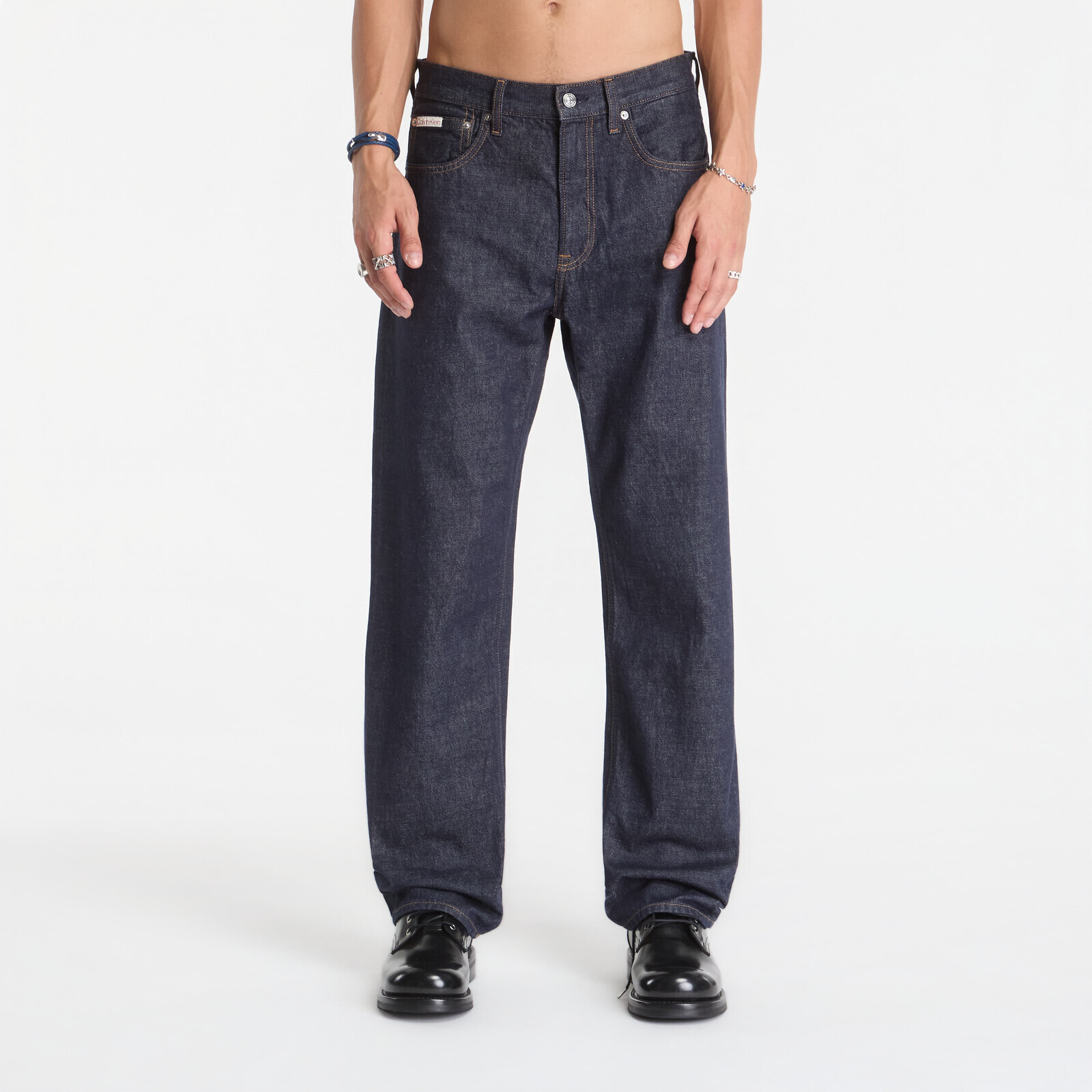 Pants Calvin Klein Jeans 90s Straight Iconic Blue W31/L32