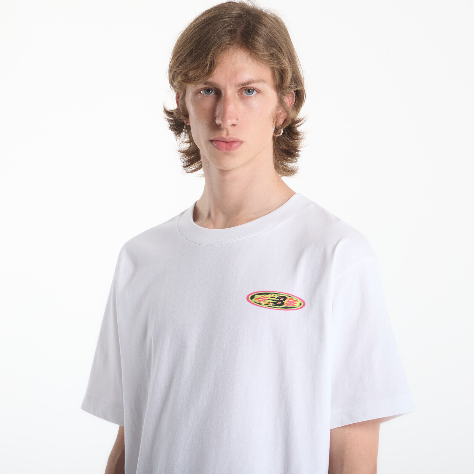 T-shirt New Balance Heat Map Forward Thinker T-Shirt White S