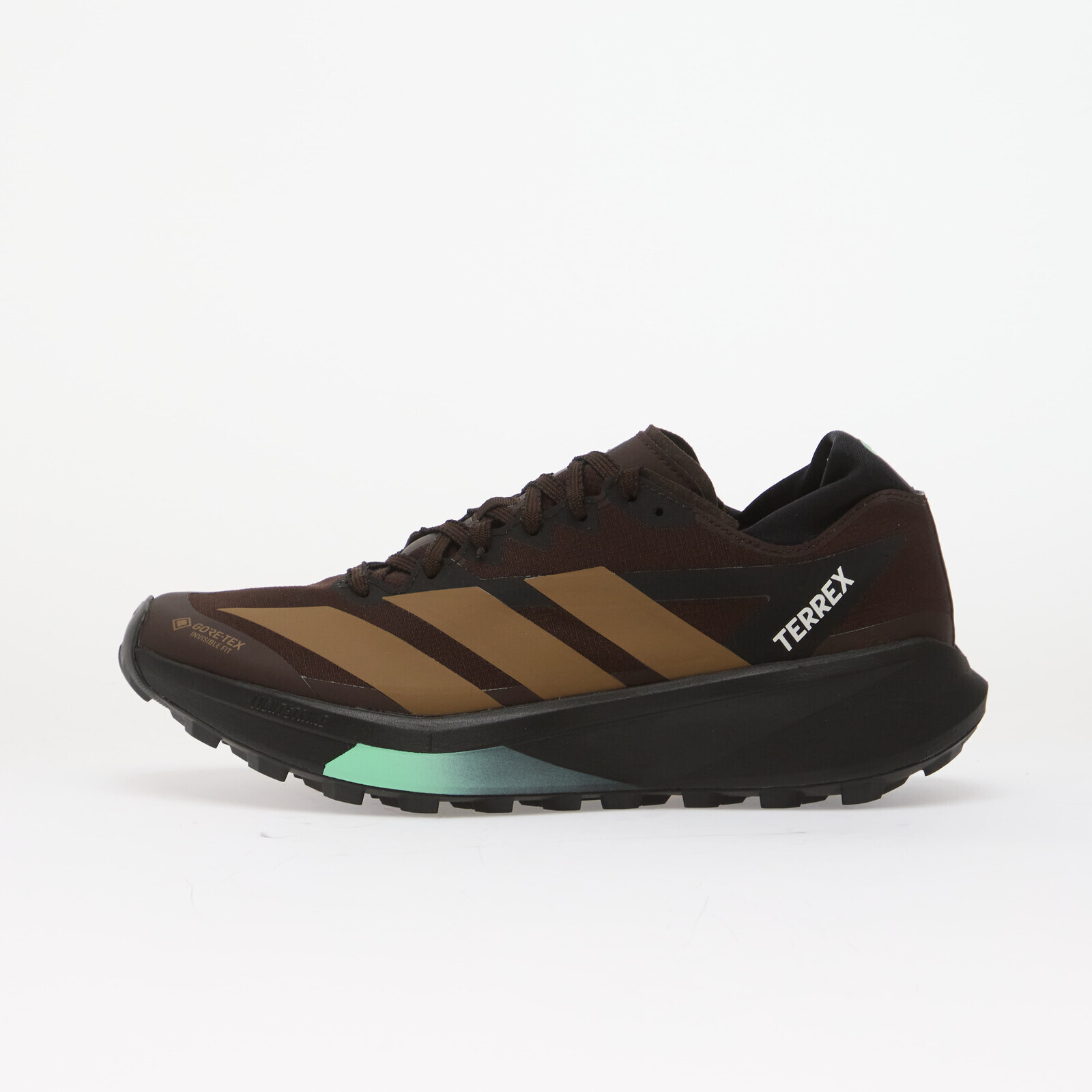 Sneakers adidas TERREX Agravic GTX 2 Aurora Coffee/ Core Black/ Pulse Mint UK 8.5