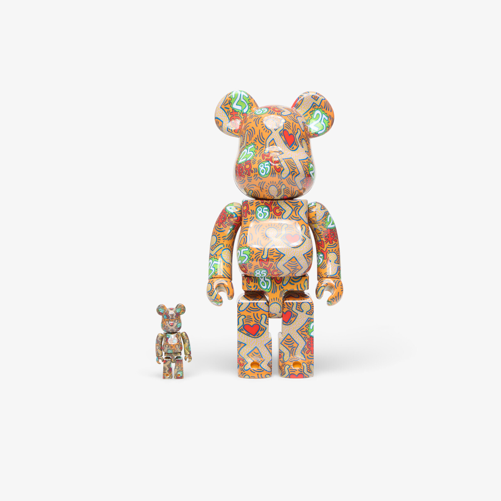 Medicom Toy BE@RBRICK Keith Haring SP BWWT 100% & 400% Universal