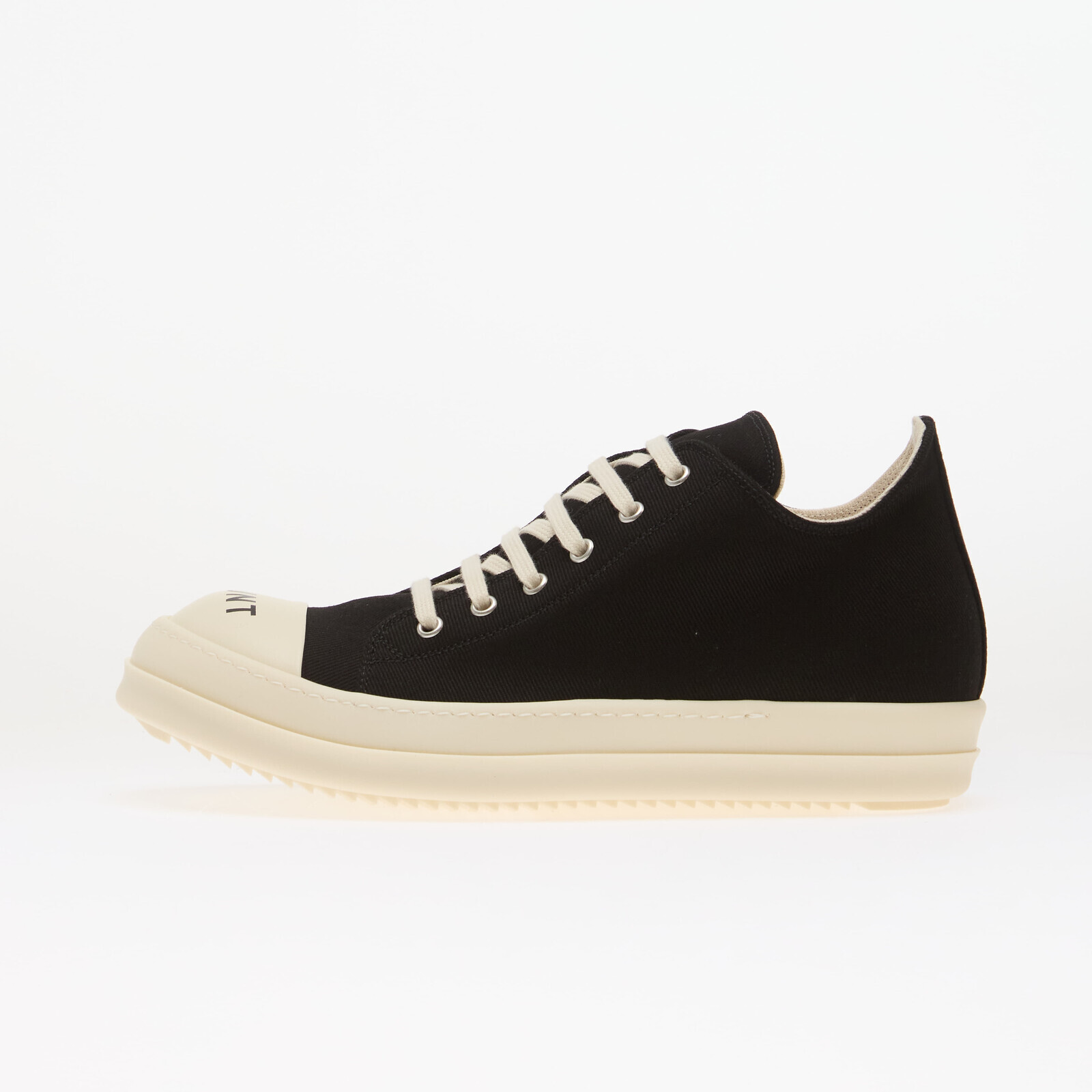 Sneakers Rick Owens DRKSHDW Denim Shoes - Low Sneaks Black/ Milk/ Milk UK 10