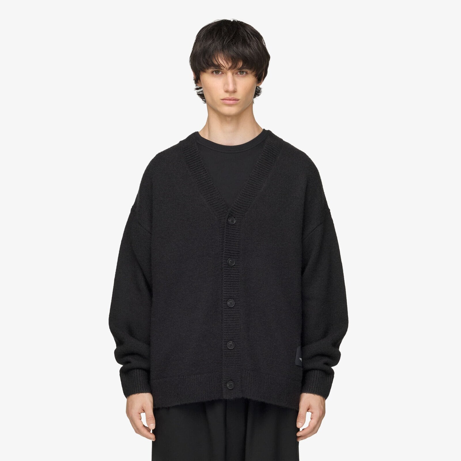 Sweater Y-3 Chito Graphic Knitted Cardigan UNISEX Black L