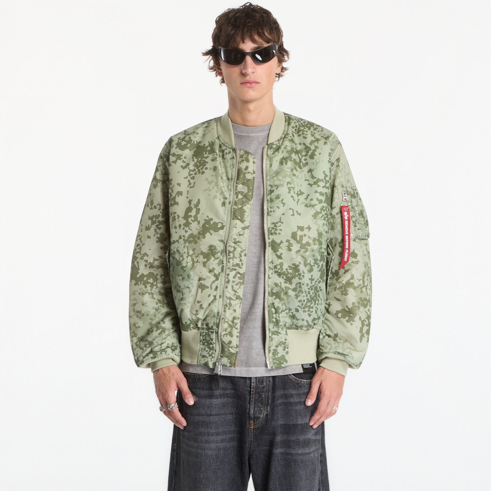 Bomber Alpha Industries MA-1 Camo Heritage M48 Forest Camo XXL