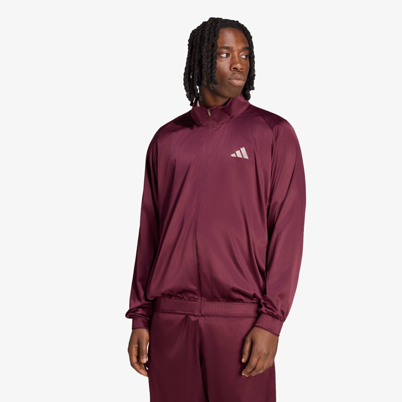 Jacket adidas Tennis Cover Up Jacket Maroon M