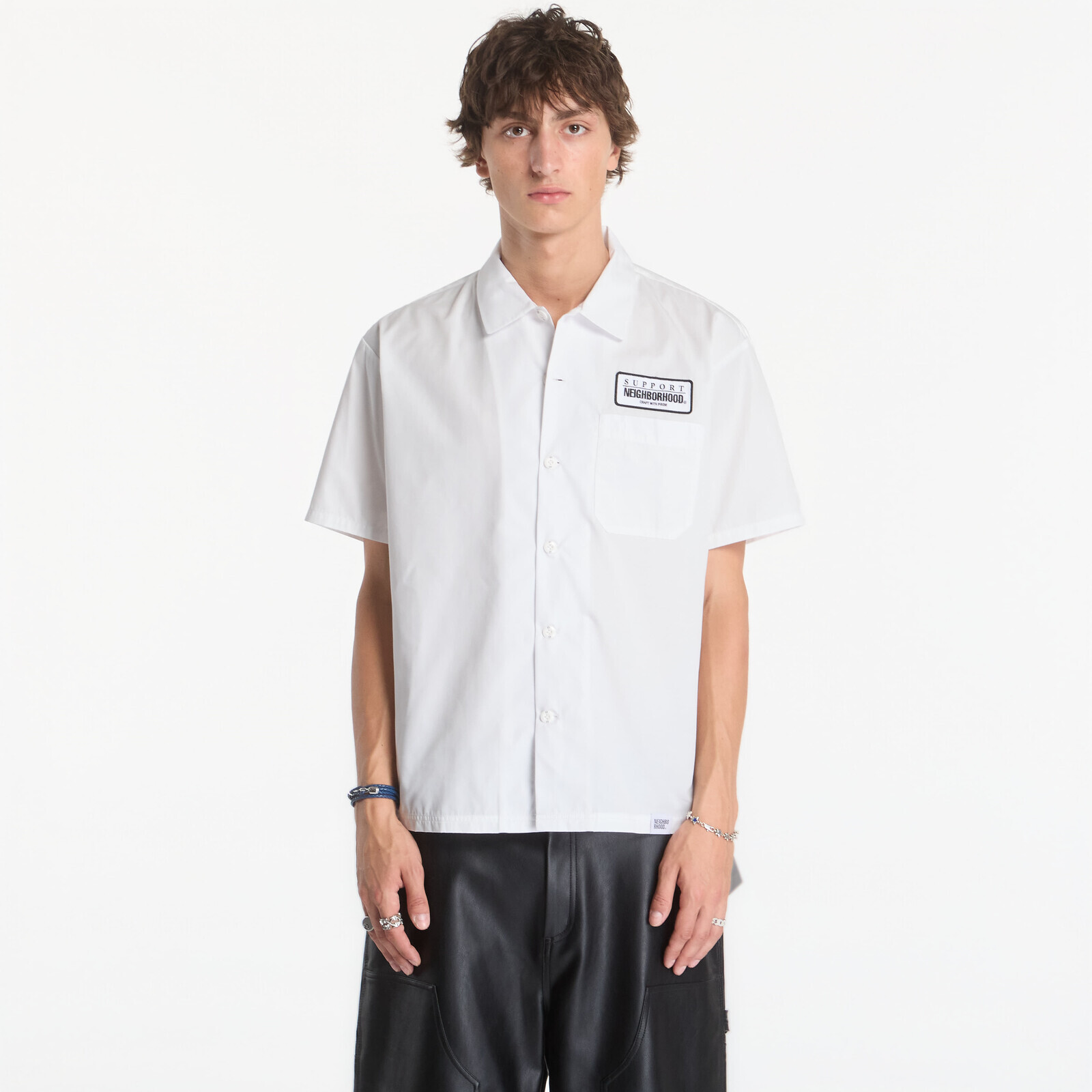 Shirt NEIGHBORHOOD Classic Work Shirt Ss-1 White XL
