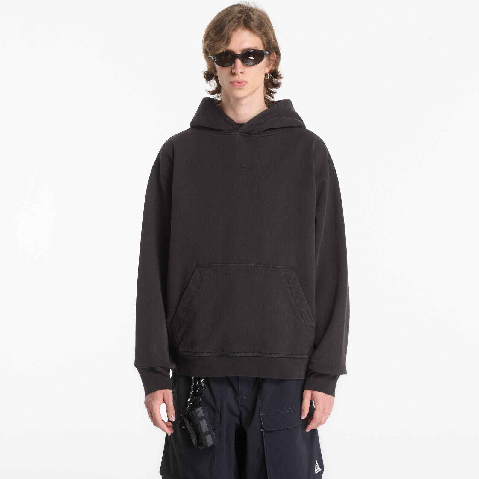 Sweatshirt Oakley Echo Mod Embroidered Hoodie Pitch Black S