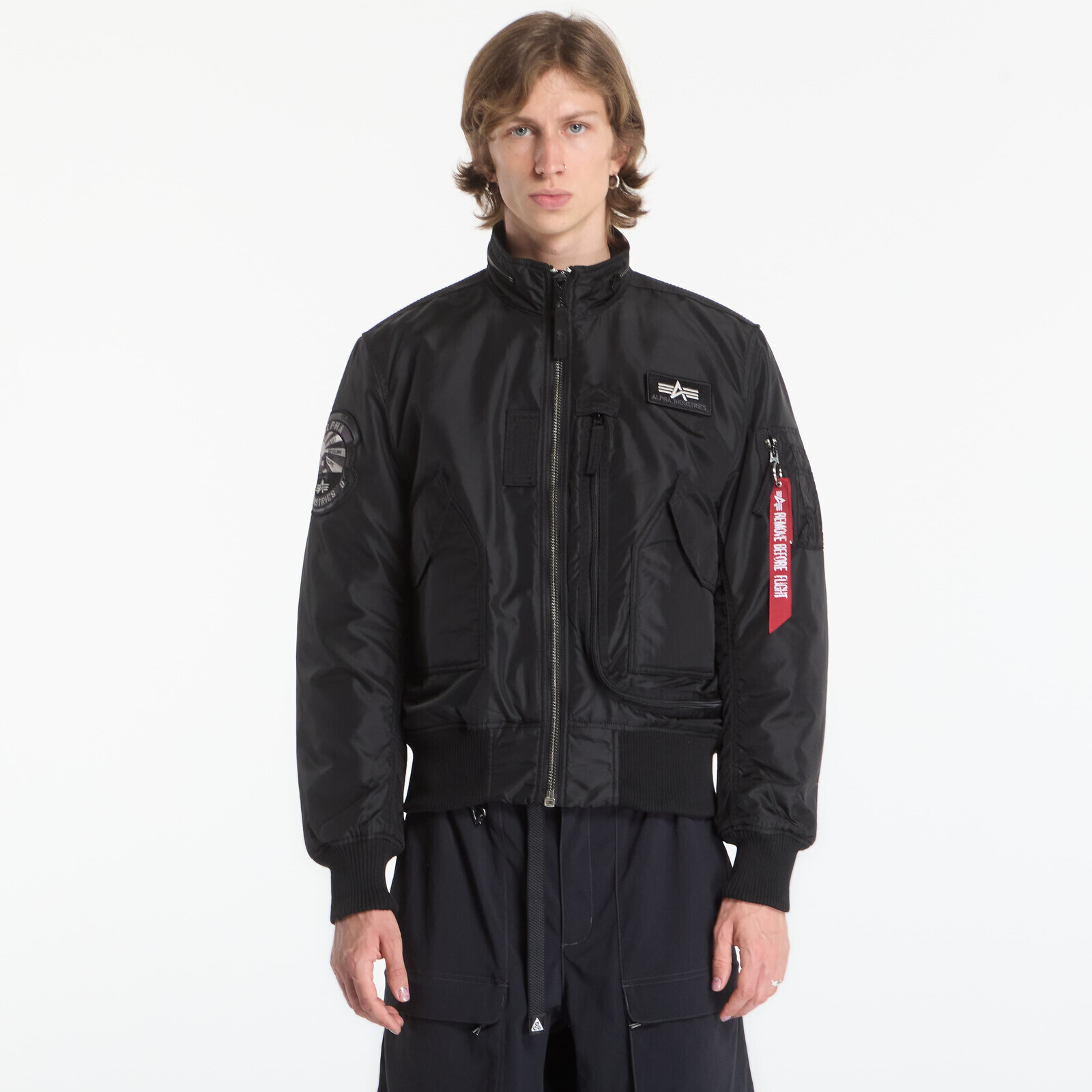 Bomber Alpha Industries Engine Black/ Black M