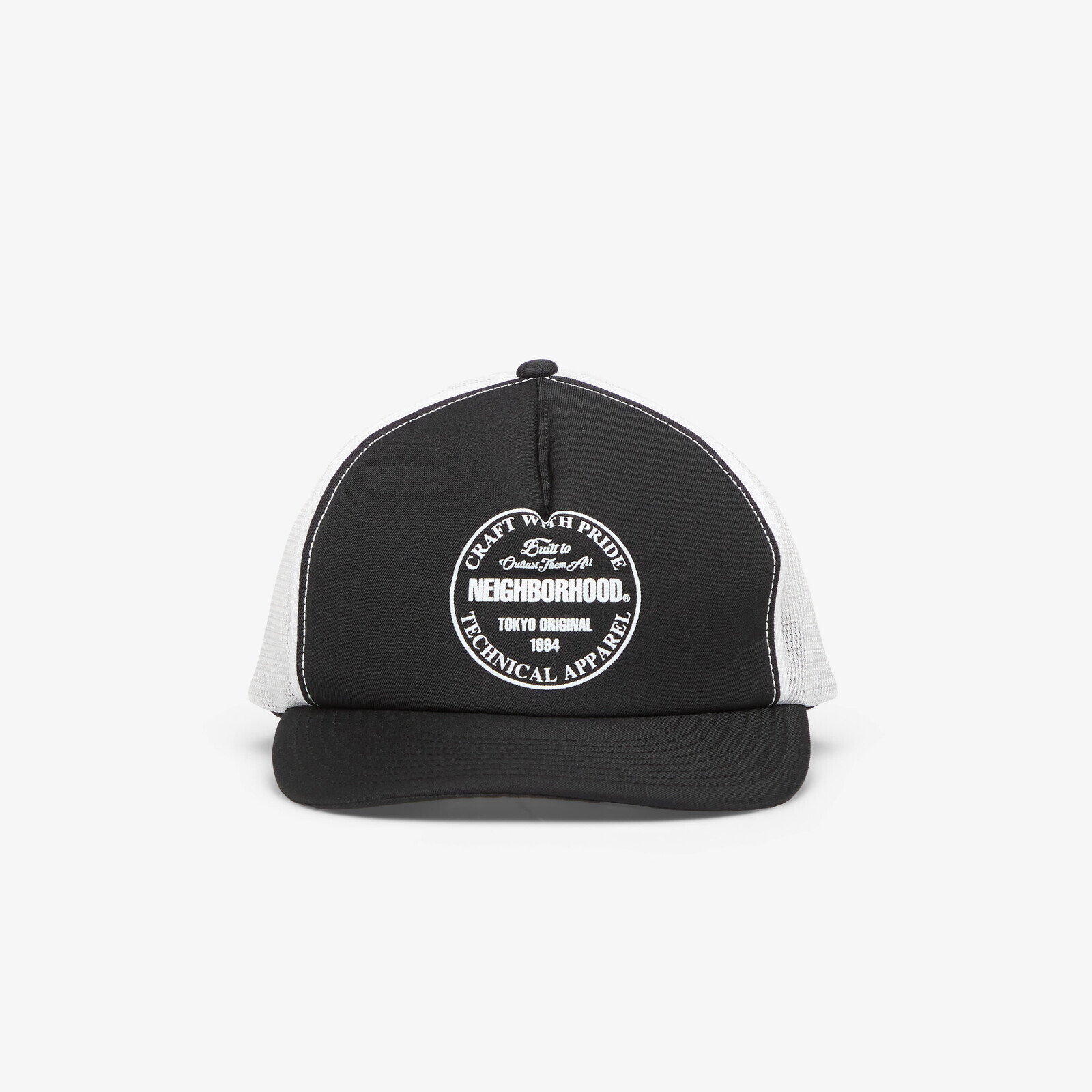 Cap NEIGHBORHOOD Mesh Cap-2 Black Universal