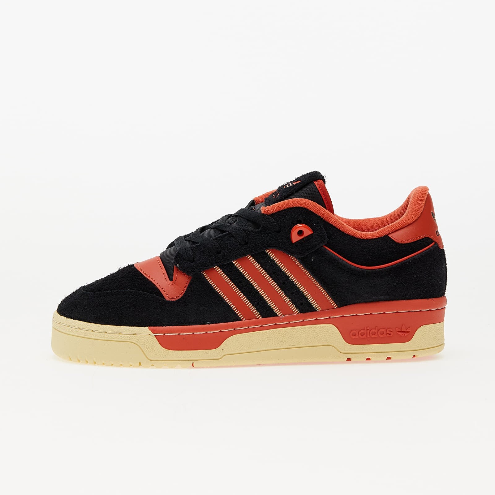 Sneakers adidas Rivalry 86 Low Core Black/ Preloveded Red/ Easy Yellow UK 7.5