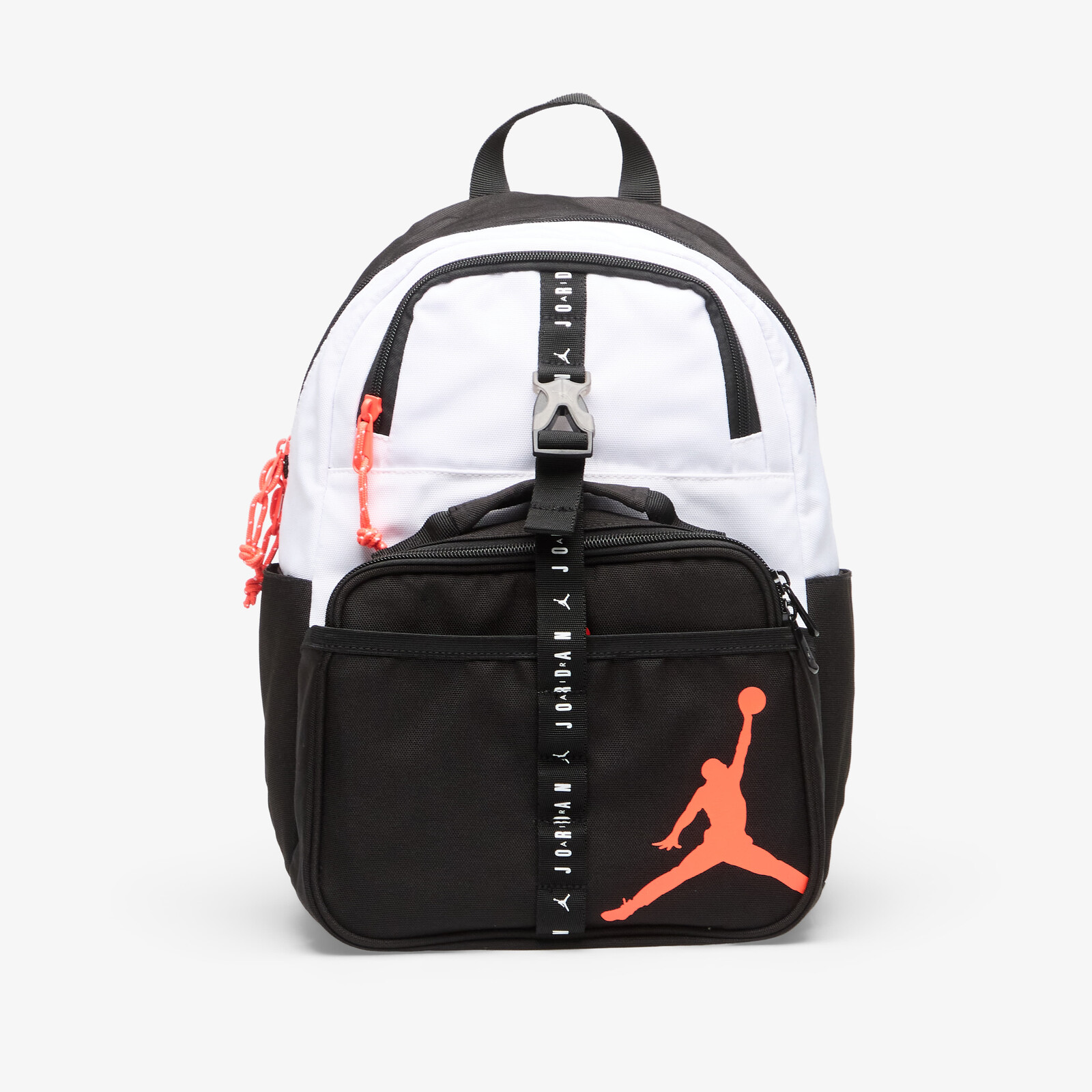 Jordan Air Jordan Lunch Backpack White/ Black Universal