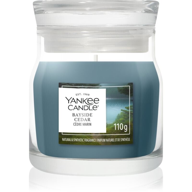 Yankee Candle Bayside Cedar scented candle Signature 110 g