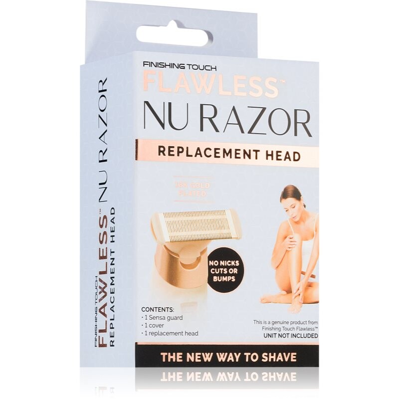 Flawless Finishing Touch NU Razor Replacement Head spare heads for NU Razor 1 pc