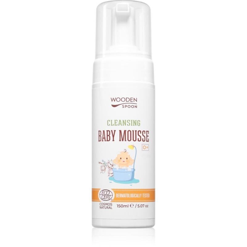 WoodenSpoon Cotton Kiss foam cleanser for children 150 ml