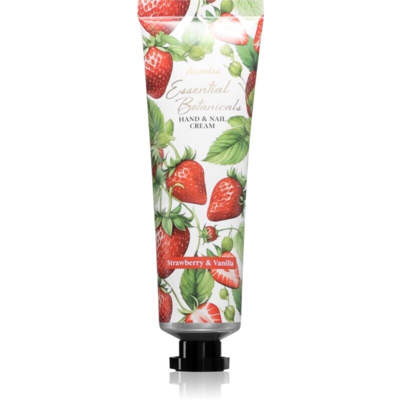 Accentra Essential Botanicals Hand and Nails Cream hand & nail cream with aroma jahoda a vanilka 60 ml