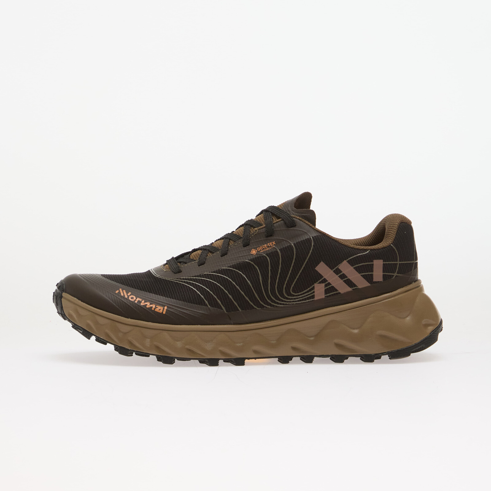 Sneakers NNormal Tomir 2.0 GTX Shoe Brown/ Black UK 9