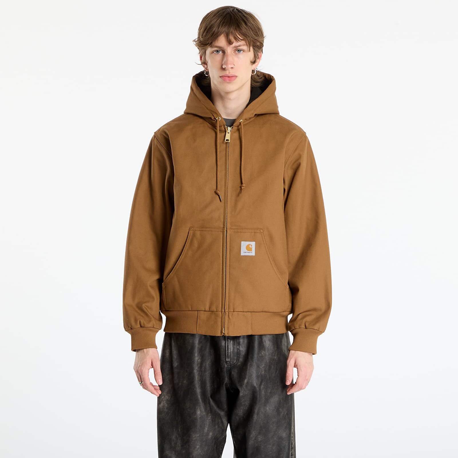 Jacket Carhartt WIP Active Jacket Hamilton Brown Rigid UNISEX M