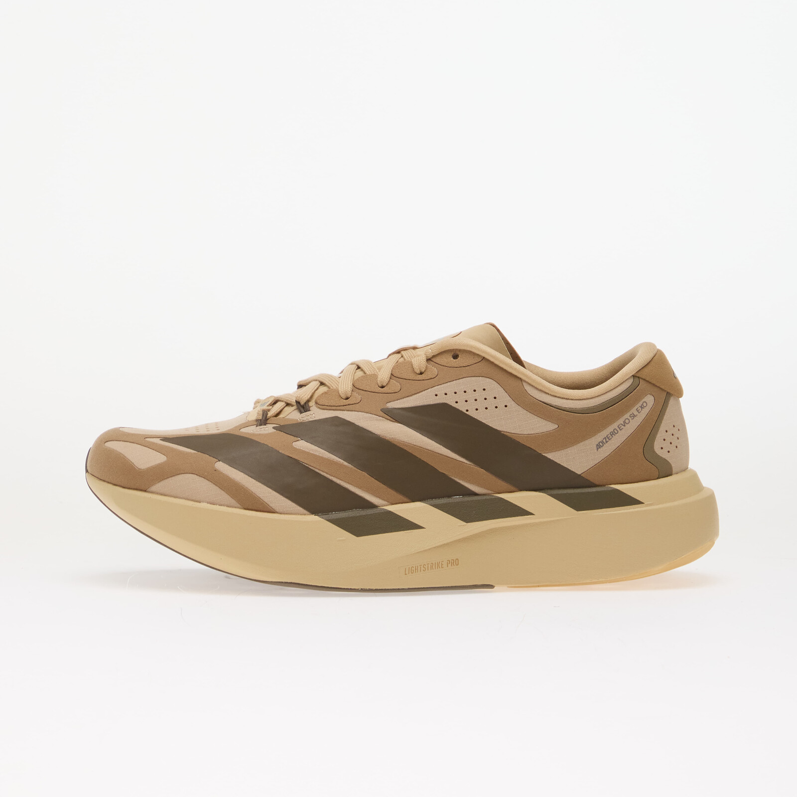 Sneakers adidas Adizero EVO SL Exo Suede Magic Beige/ Cargo Brown/ Cardboard UK 9.5