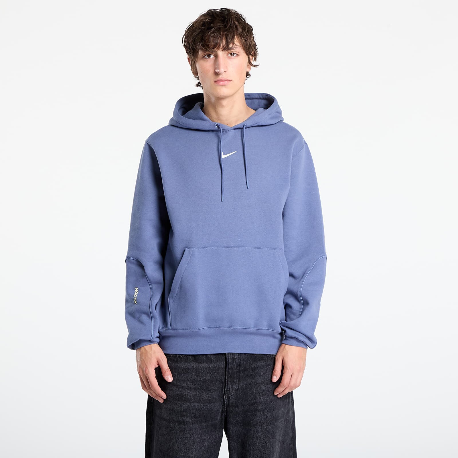 Sweatshirt Nike x NOCTA Fleece CS Hoodie Diffused Blue/ Diffused Blue/ Citron Tint XL