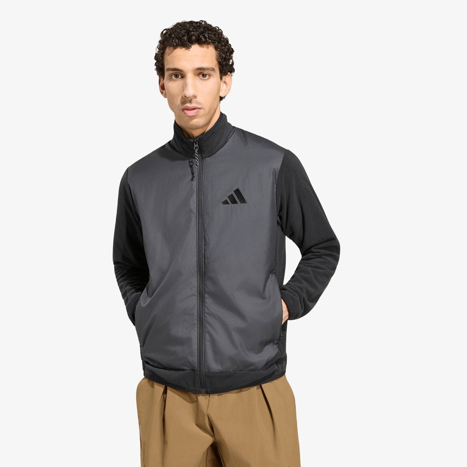 Sweatshirt adidas Terrex Multi Essentials Climawarm+ Windfleece Jacket Black M