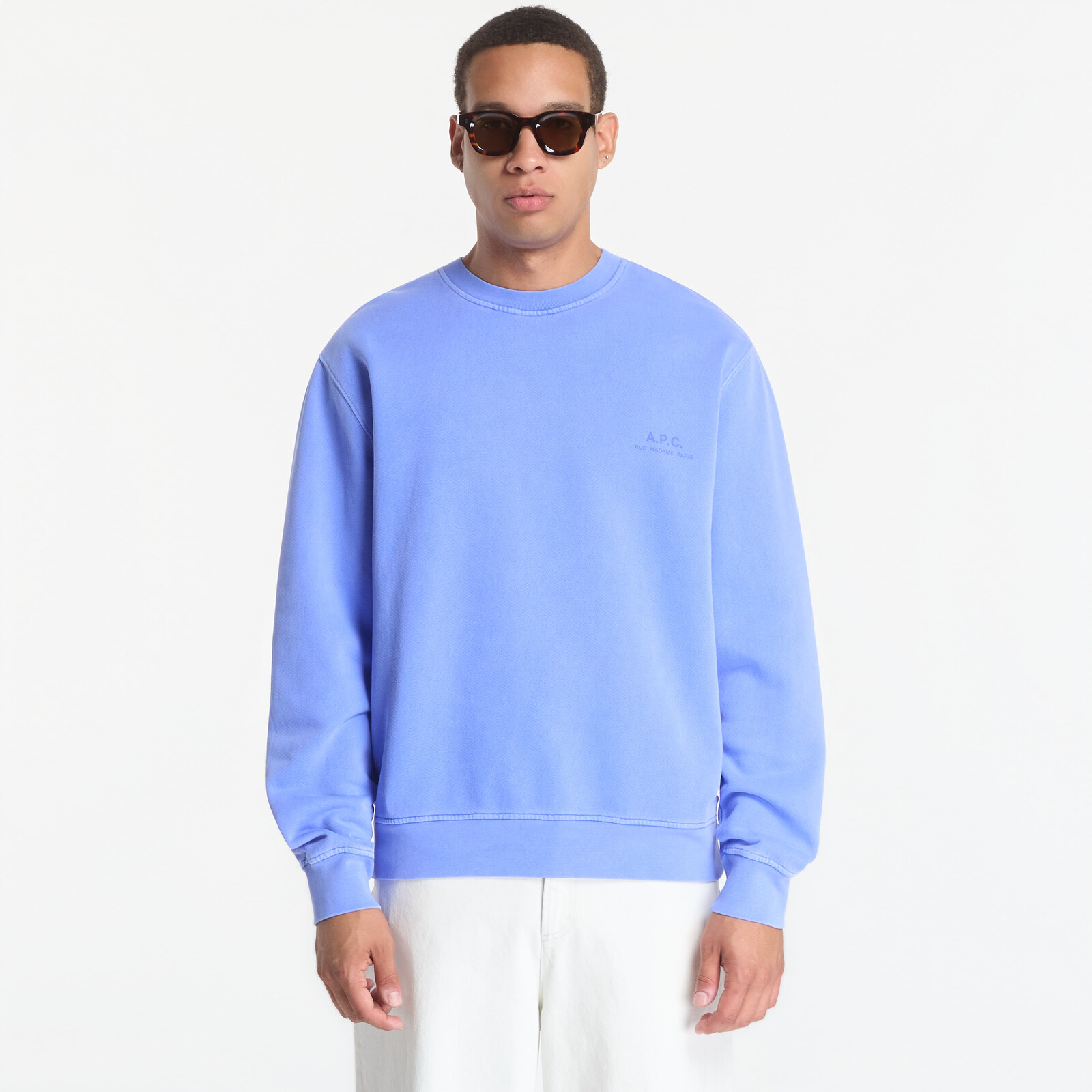 Sweatshirt A.P.C. Sweatshirt Fernando Blueberry M