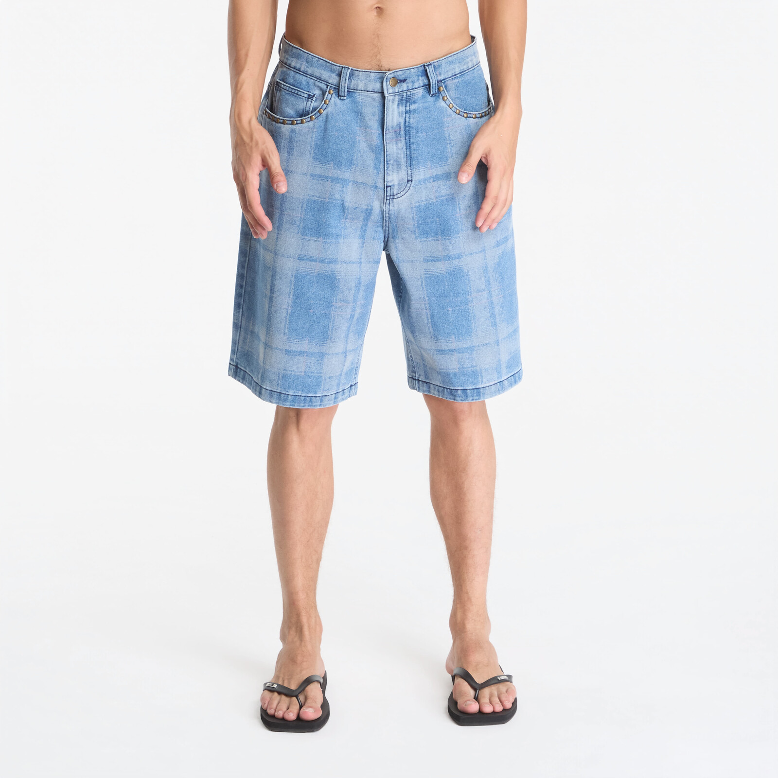 PLEASURES Experiment Jorts Indigo 36
