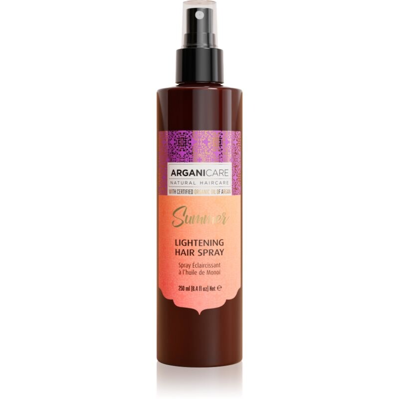 Arganicare Summer Lightening Hair Spray hairspray zesvětlující 250 ml