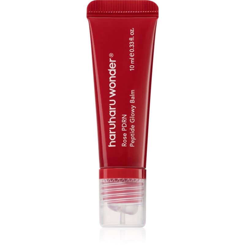 Haruharu Wonder Rose PDRN Peptide Glowy Balm nourishing lip balm with peptides 10 ml