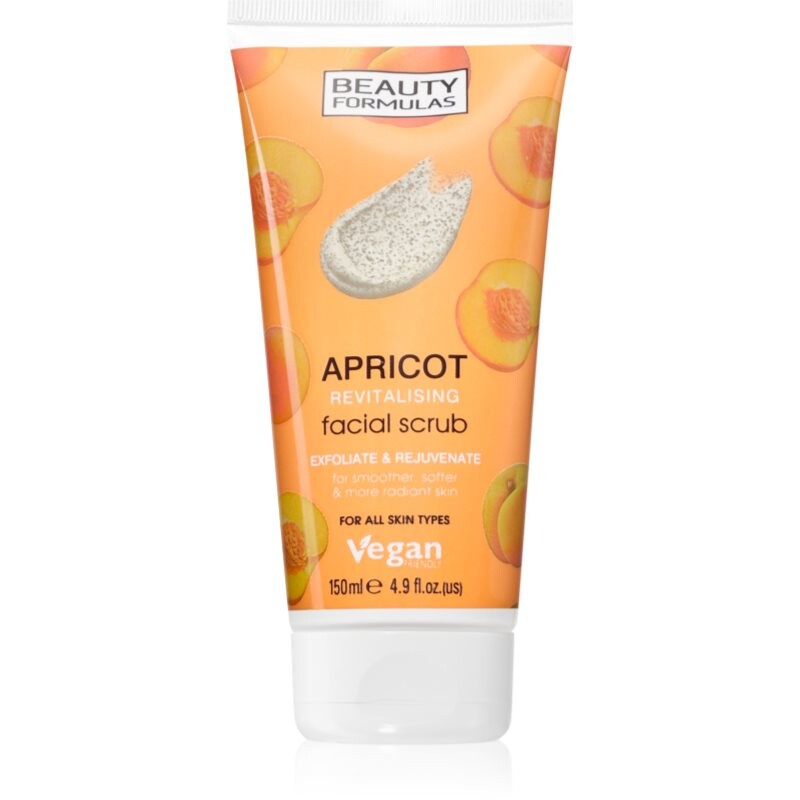 Beauty Formulas Apricot face exfoliator 150 ml