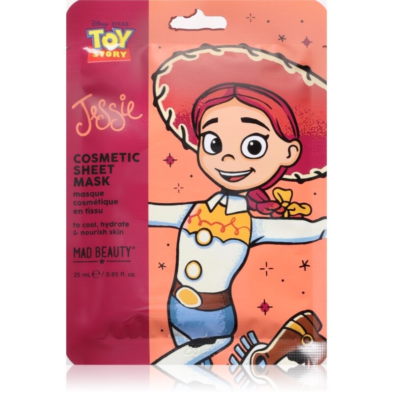 Mad Beauty Toy Story Cosmetic Face Mask sheet mask Jessie 25 ml