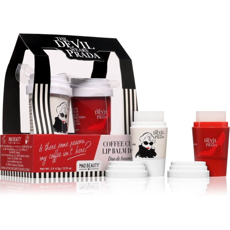 Mad Beauty The Devil Wears Prada gift set for lips