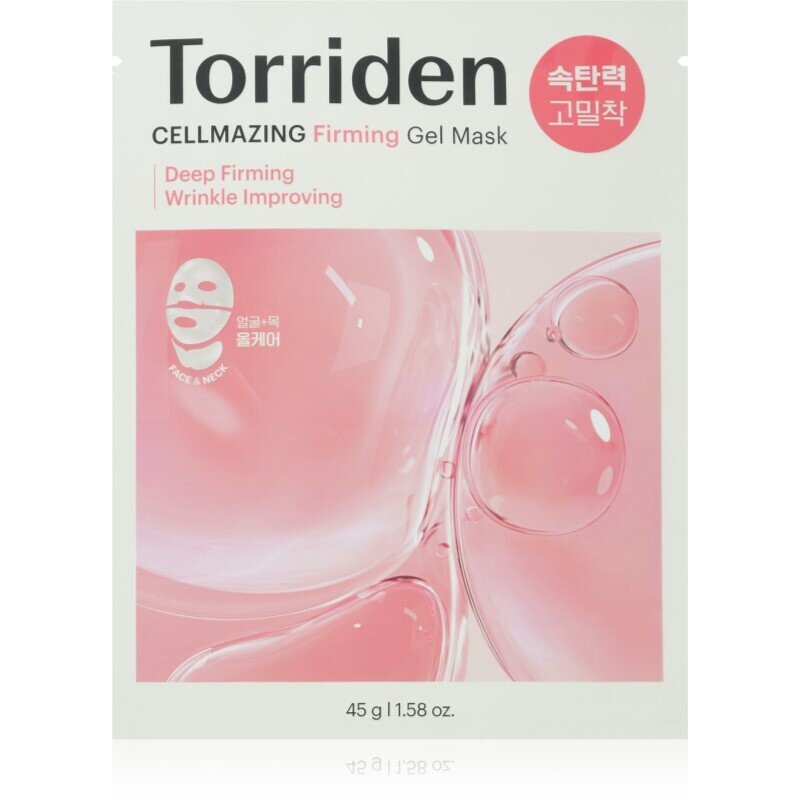 Torriden Cellmazing Firming Gel Mask intensive hydrogel mask with firming effect 45 g