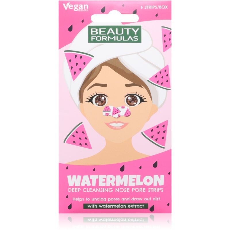 Beauty Formulas Watermelon treatment for pore tightening and blackhead removal 6 pc