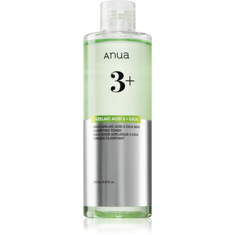Anua Azelaic Acid 3+ Cica Clarifying Toner softening toner with soothing effect 250 ml