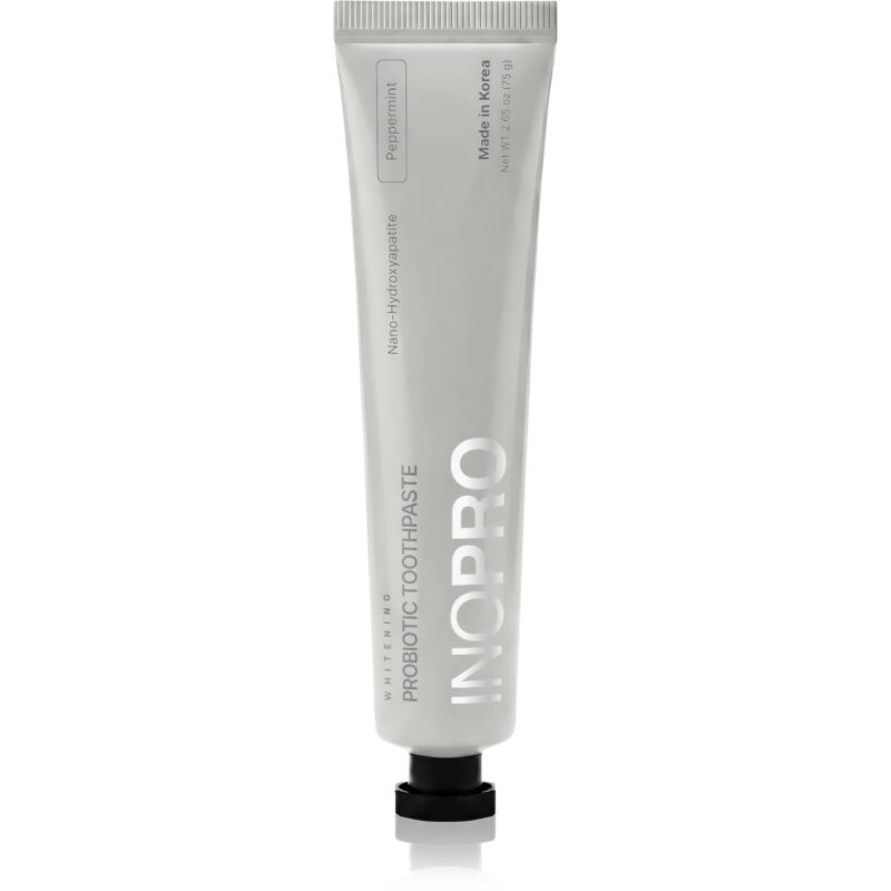 InoPro Probiotic Toothpaste whitening toothpaste without fluoride flavour Peppermint 75 g