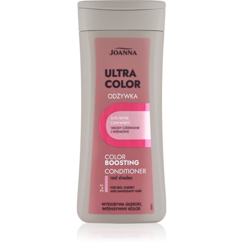 Joanna Ultra Color Boosting Conditioner colour refreshing conditioner red shades 200 g