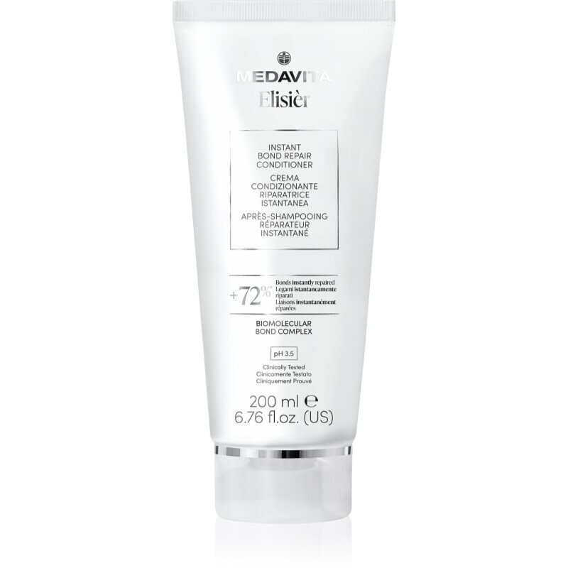 Medavita Elisiér Instant Bond Repair Conditioner reconstructing strengthening conditioner for weak hair 200 ml